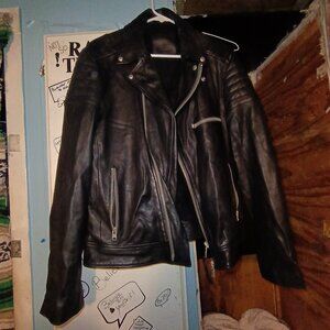 Leather jacket